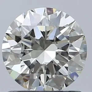 1 Carat K VVS2 ROUND Diamond