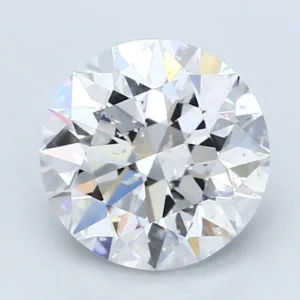 1.7 Carat Round D SI2 Natural Diamond