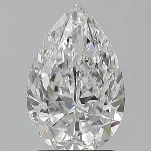 2 Carat D SI2 PEAR Diamond