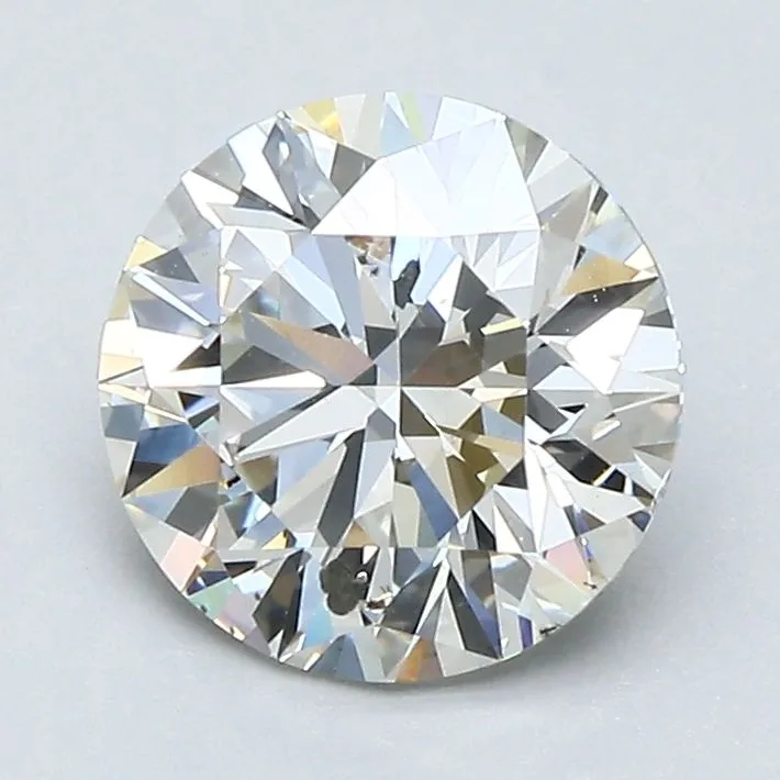 1.62 Carat Round J SI2 Natural Diamond