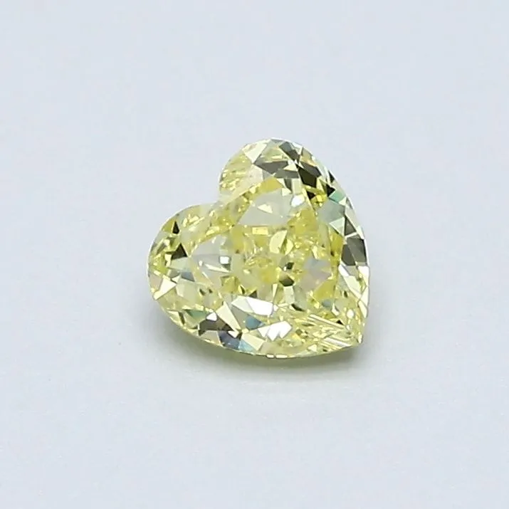 0.4 Carat Heart Fancy Deep Pink VS2 Natural Diamond