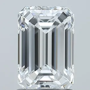 1.51 Carat D VVS1 EMERALD Diamond