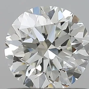 0.71 Carat Round J VVS1 Natural Diamond