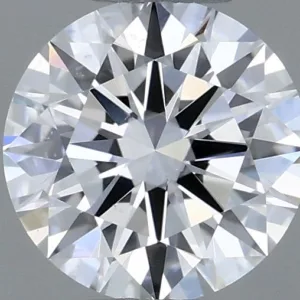 0.61 Carat Round E SI1 Natural Diamond