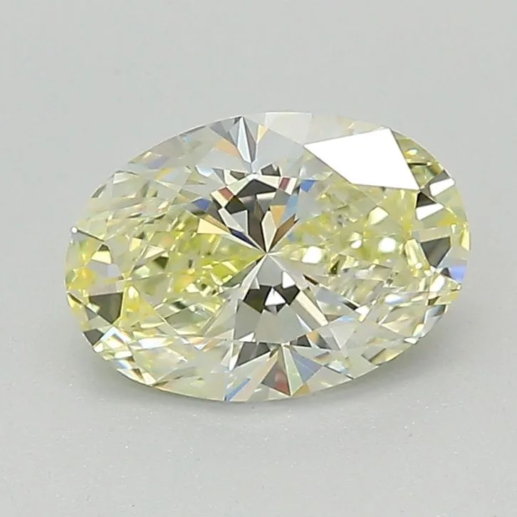 1.02 Carat Fancy Yellow VS1 OVAL Lab Diamond
