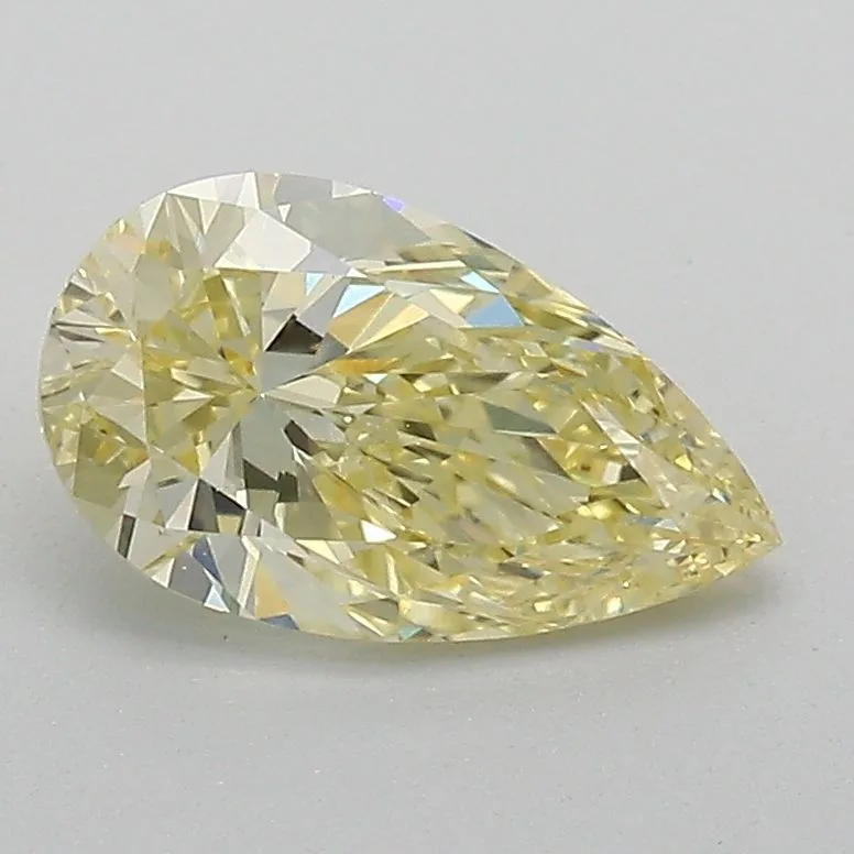 1.27 Carat Fancy Yellow VVS2 PEAR Lab Diamond