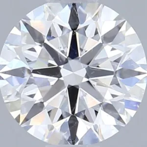 0.53 Carat Round F SI2 Natural Diamond