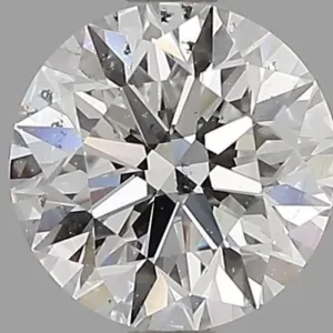 0.9 Carat Round F SI1 Natural Diamond