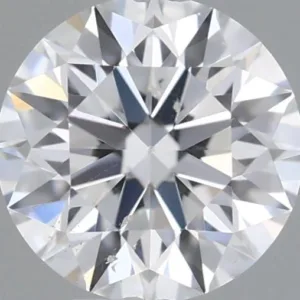 0.32 Carat Round F SI2 Natural Diamond