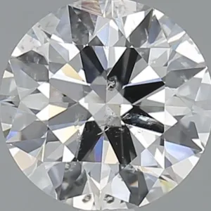1.5 Carat Round I SI2 Natural Diamond