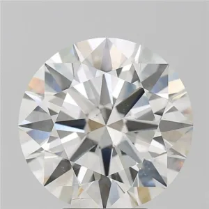 6.05 Carat Round J SI1 Natural Diamond