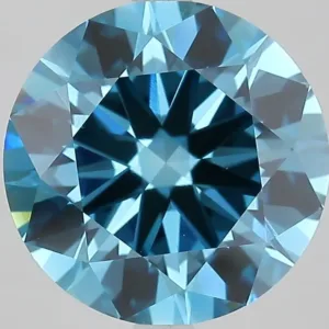 5.02 Carat Fancy Vivid Blue VS1 ROUND Lab Diamond