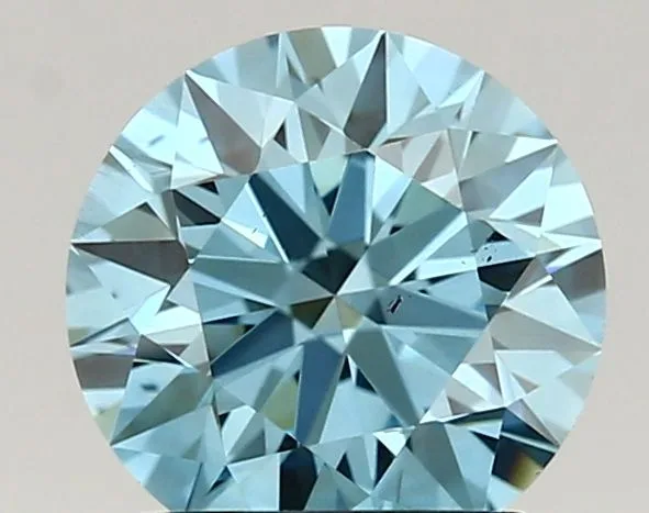 1.43 Carat Fancy Vivid Blue VS2 ROUND Lab Diamond 1 1.43 Carat Fancy Vivid Blue VS2 ROUND Lab Diamond