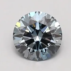 0.9 Carat Fancy Gray Blue VS1 ROUND Lab Diamond