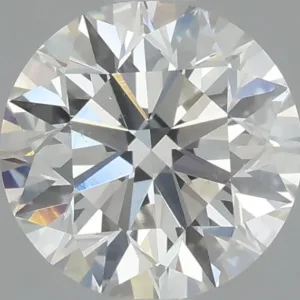 0.6 Carat Round H SI1 Natural Diamond