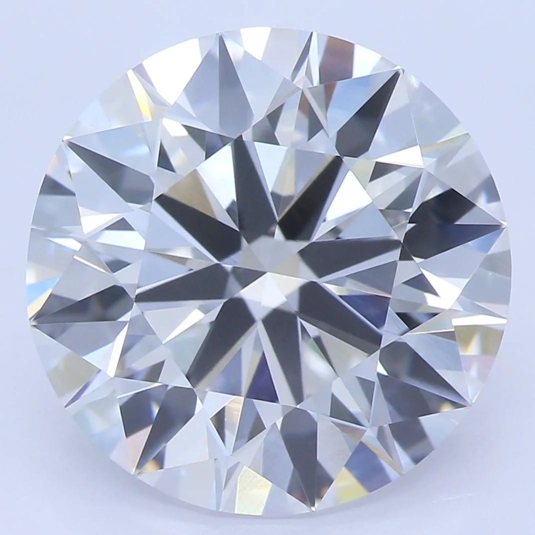 5.05 Carat Round E VVS2 Lab Diamond 1 5.05 Carat Round E VVS2 Lab Diamond