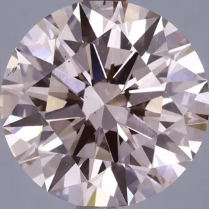 2.95 Carat Round Fancy Pink VS2 Lab Diamond