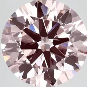 2.5 Carat Round Fancy Intense Pink VS1 Lab Diamond