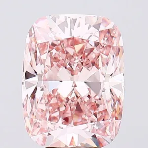 6.73 Carat Cushion Brilliant Fancy Intense Pink VS2 Lab Diamond