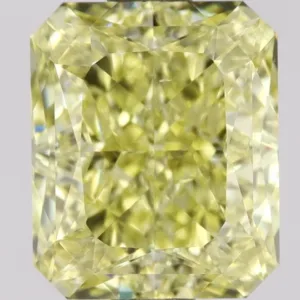 2 Carat Fancy Yellow VS2 RADIANT Diamond