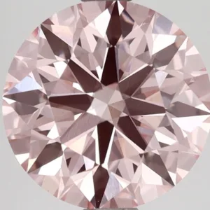 2.54 Carat Round Fancy Vivid Pink VS1 Lab Diamond