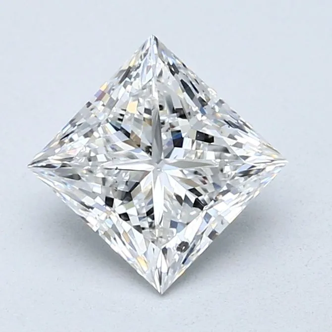 1.72 Carat F SI2 PRINCESS Diamond