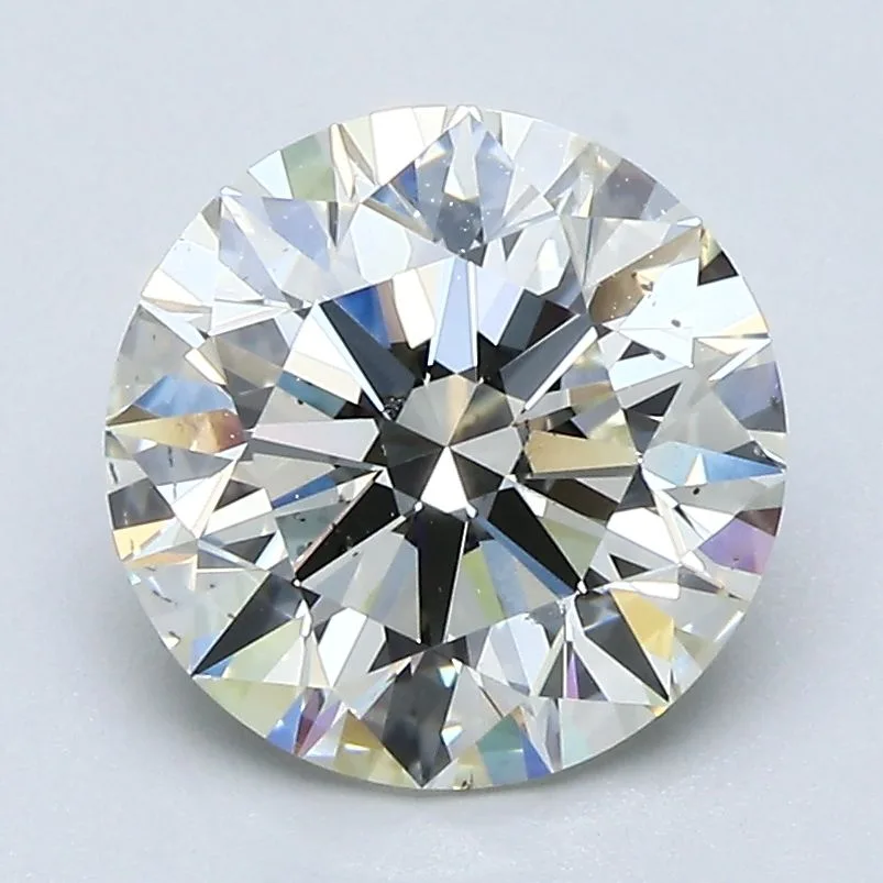 2.53 Carat K SI1 ROUND Diamond