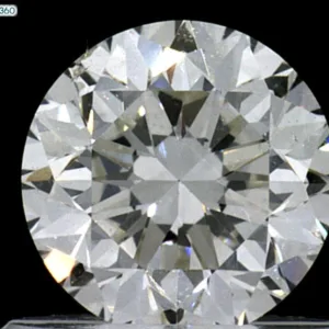 0.74 Carat Round J SI1 Natural Diamond