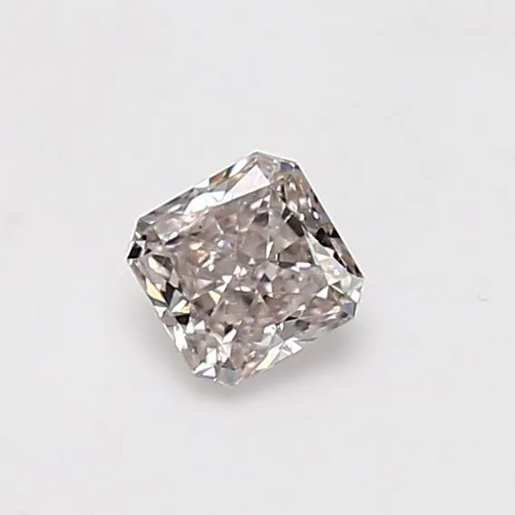 0.43 Carat Radiant Light Brown SI2 Natural Diamond