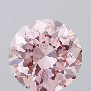 4.72 Carat Round Fancy Vivid Pink VS2 Lab Diamond
