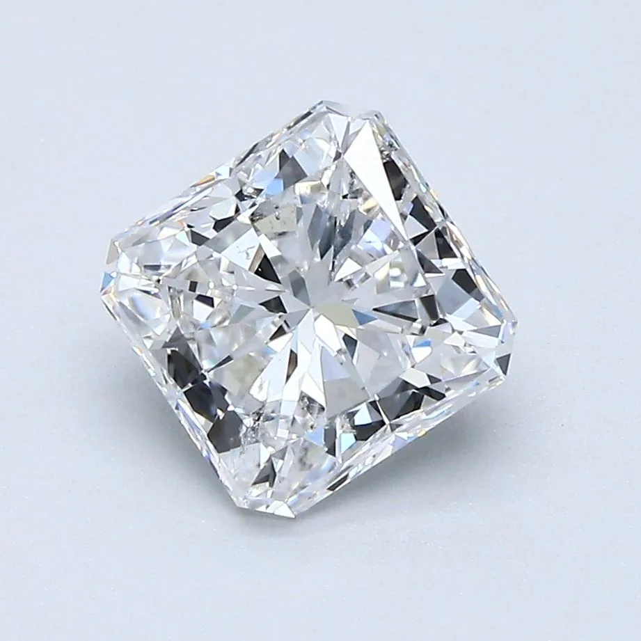 1.71 Carat D SI1 RADIANT Diamond