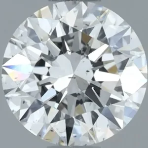 0.91 Carat Round H SI1 Natural Diamond