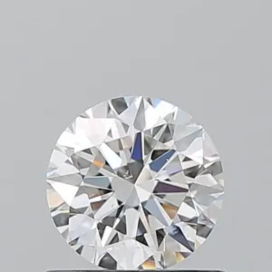 0.74 Carat Round G SI1 Natural Diamond