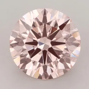 4.96 Carat Round Fancy Intense Pink VS2 Lab Diamond