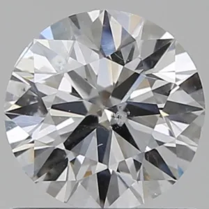 0.7 Carat Round D SI2 Natural Diamond