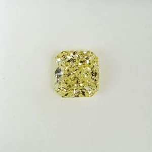 1.01 Carat Radiant Fancy Yellow SI1 Natural Diamond