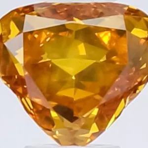 0.25 Carat Rose Fancy Deep Orange Natural Diamond