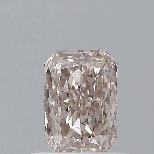 0.5 Carat Radiant Fancy Brown SI2 Natural Diamond
