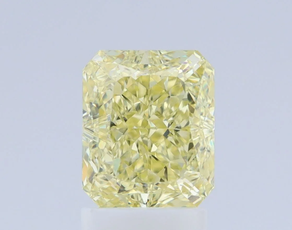 2.02 Carat Fancy Yellow VVS1 RADIANT Diamond 1 2.02 Carat Fancy Yellow VVS1 RADIANT Diamond