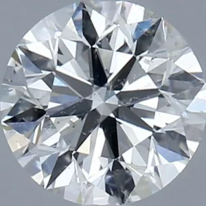 0.7 Carat Round H SI2 Natural Diamond