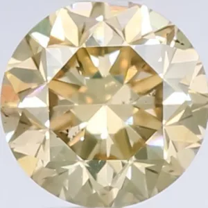 0.51 Carat Round Fancy Brown Natural Diamond