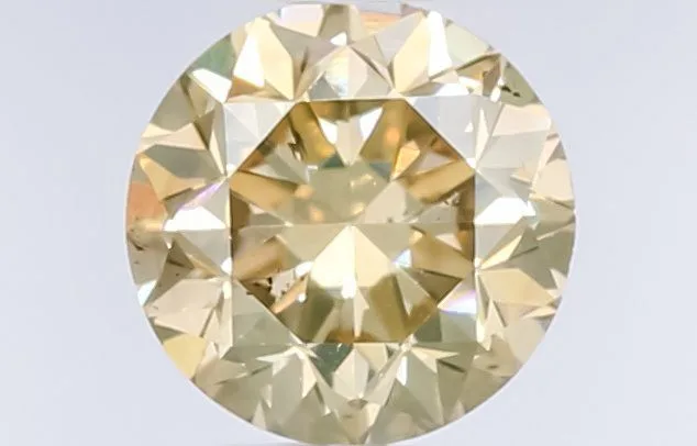 0.51 Carat Round Fancy Brown Natural Diamond 1 0.51 Carat Round Fancy Brown Natural Diamond