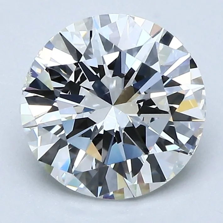 2.01 Carat Round G SI1 Natural Diamond