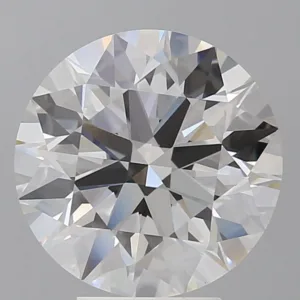 5.11 Carat Round E VVS2 Lab Diamond