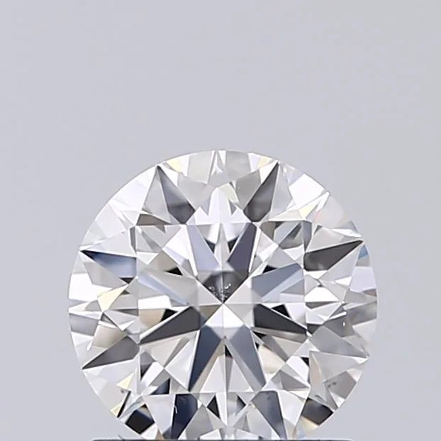 0.9 Carat Round D SI1 Natural Diamond