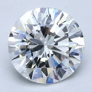 2.01 Carat Round E SI2 Natural Diamond