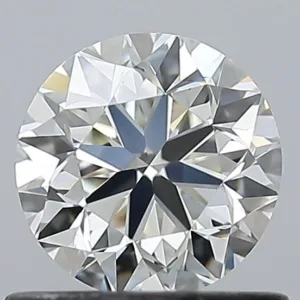 0.7 Carat Round J VVS1 Natural Diamond