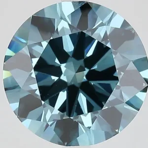 5.01 Carat Fancy Vivid Blue VS1 ROUND Lab Diamond