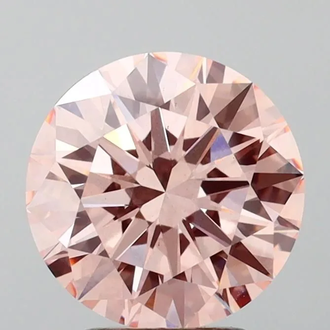 3 Carat Round Fancy Intense Pink VS1 Lab Diamond 1 3 Carat Round Fancy Intense Pink VS1 Lab Diamond