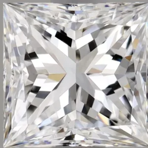 0.9 Carat D SI1 PRINCESS Diamond
